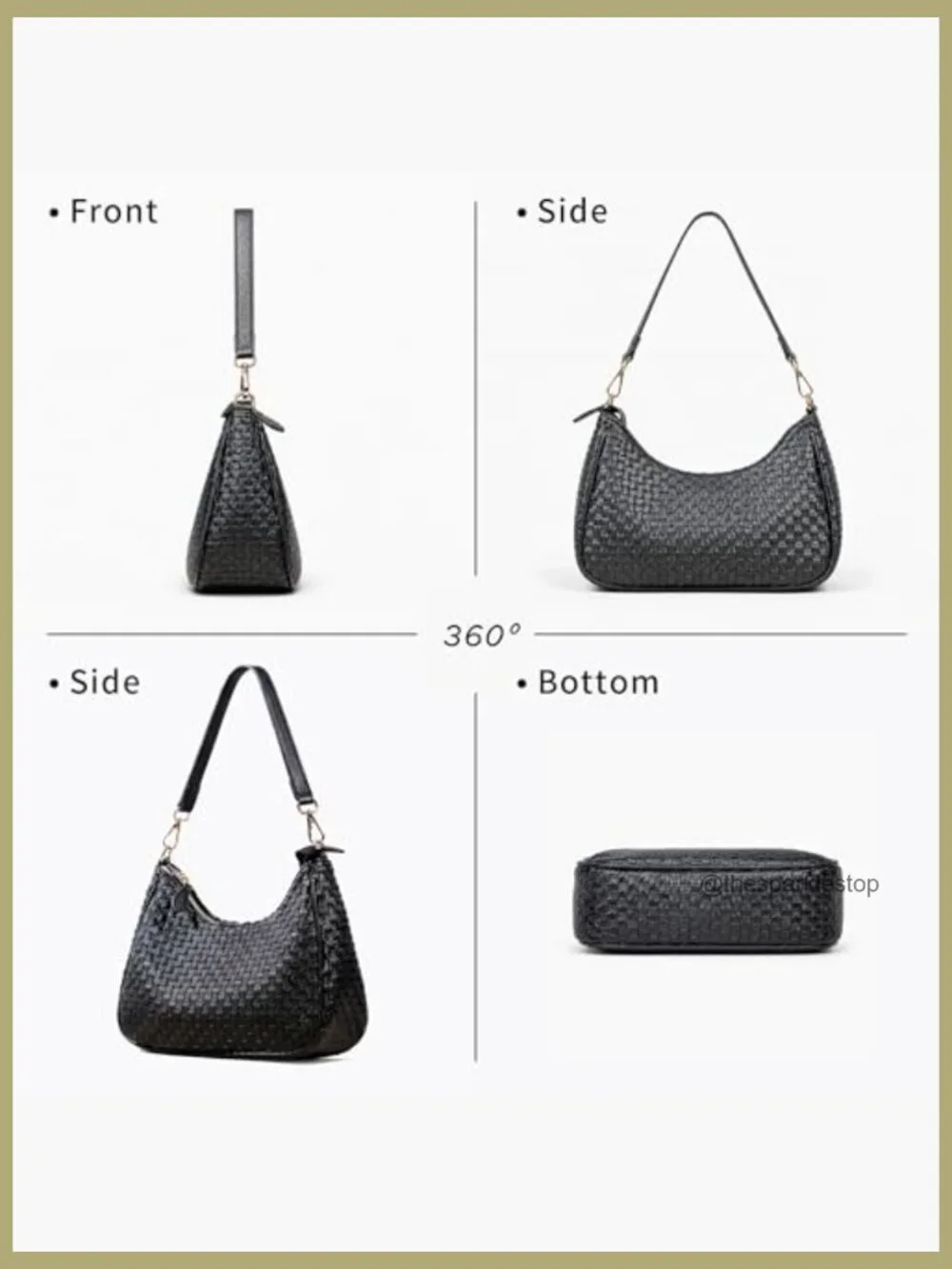 N/A woven shoulder
